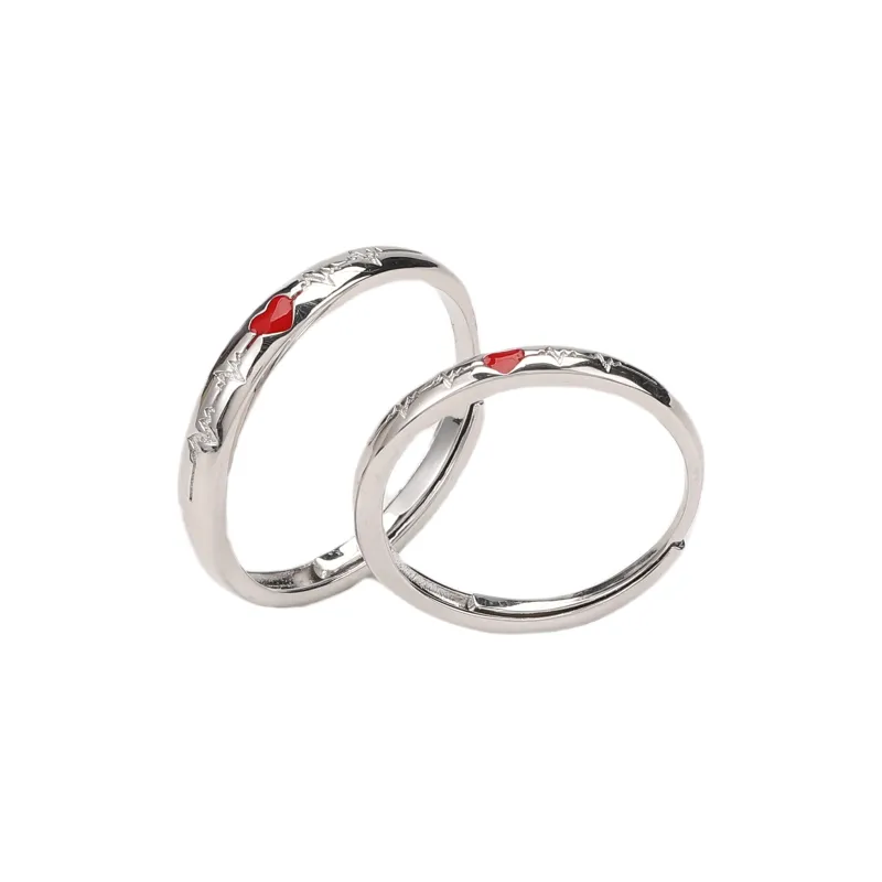 Vegetarian S925 Silver Rings Unisex-1