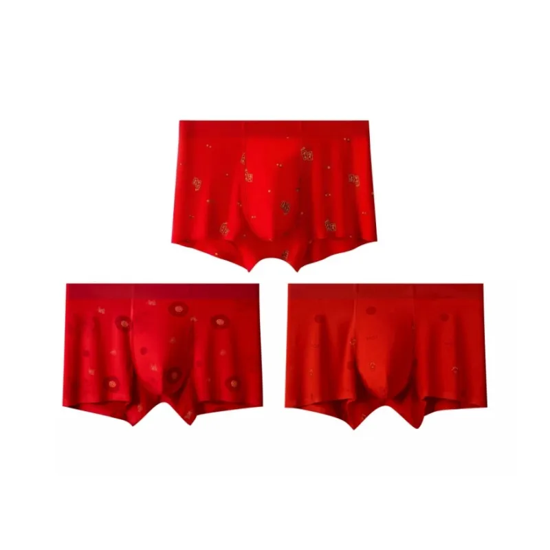 Qiao Ni Tong Underpants Men's 3 Pack-5