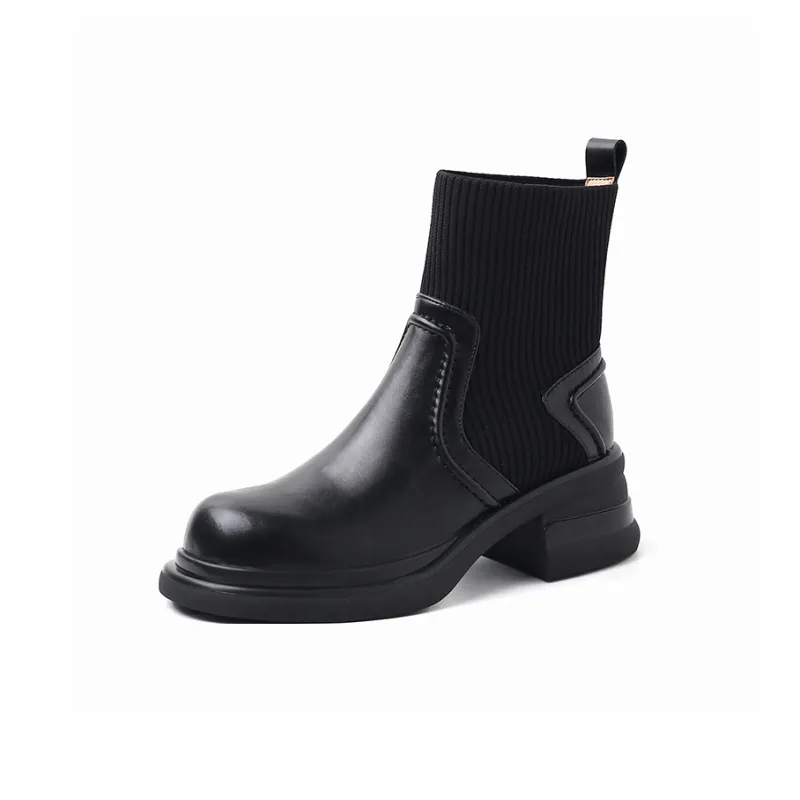 XIAOAJUE Ankle Boots 6cm Women's-5