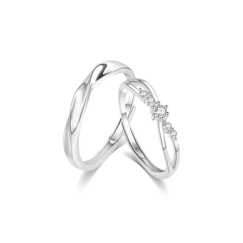 Master Kim Sterling Silver Rings Unisex Gift For Girlfriend's Anniversary-2