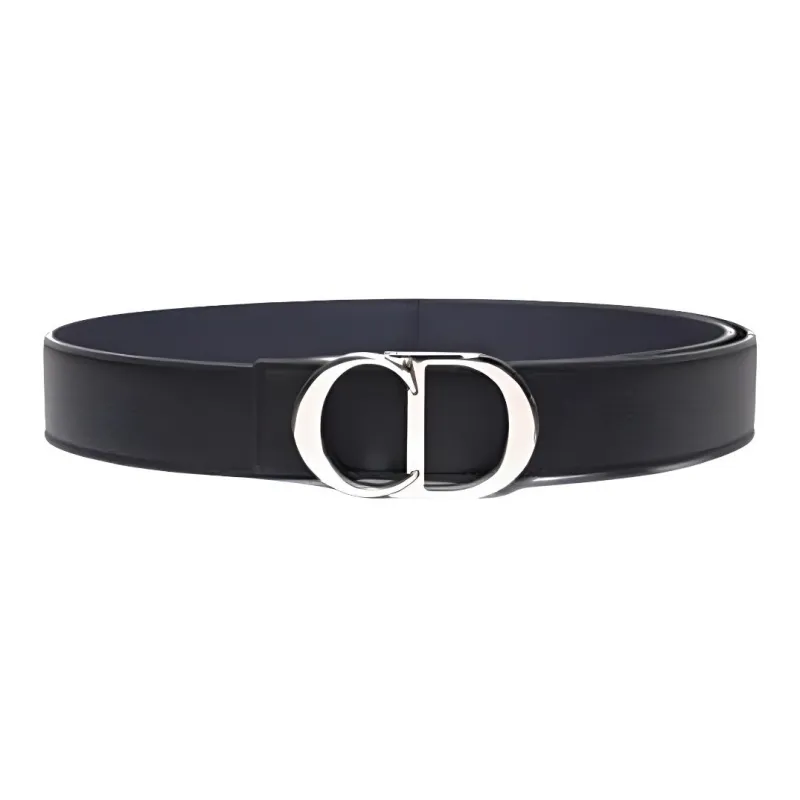 DIOR Logo Plaque Buckle Belt-0