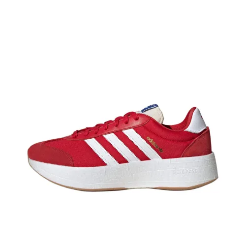 Adidas Originals City Rnr Better Scarlet Footwear White