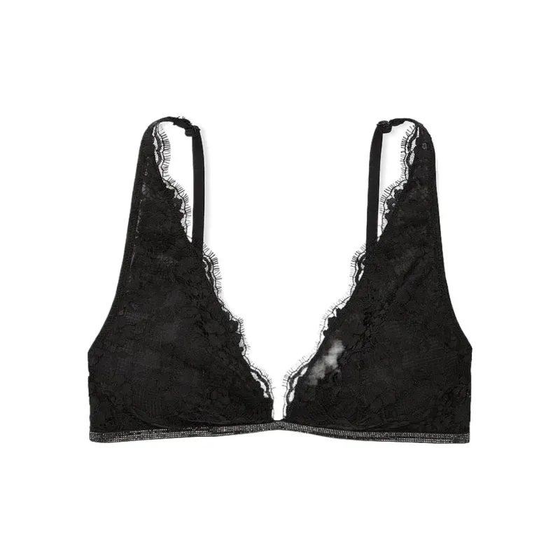 Victoria's Secret 24 Big Show Collection DREAM ANGELS Bra Women's Black-0