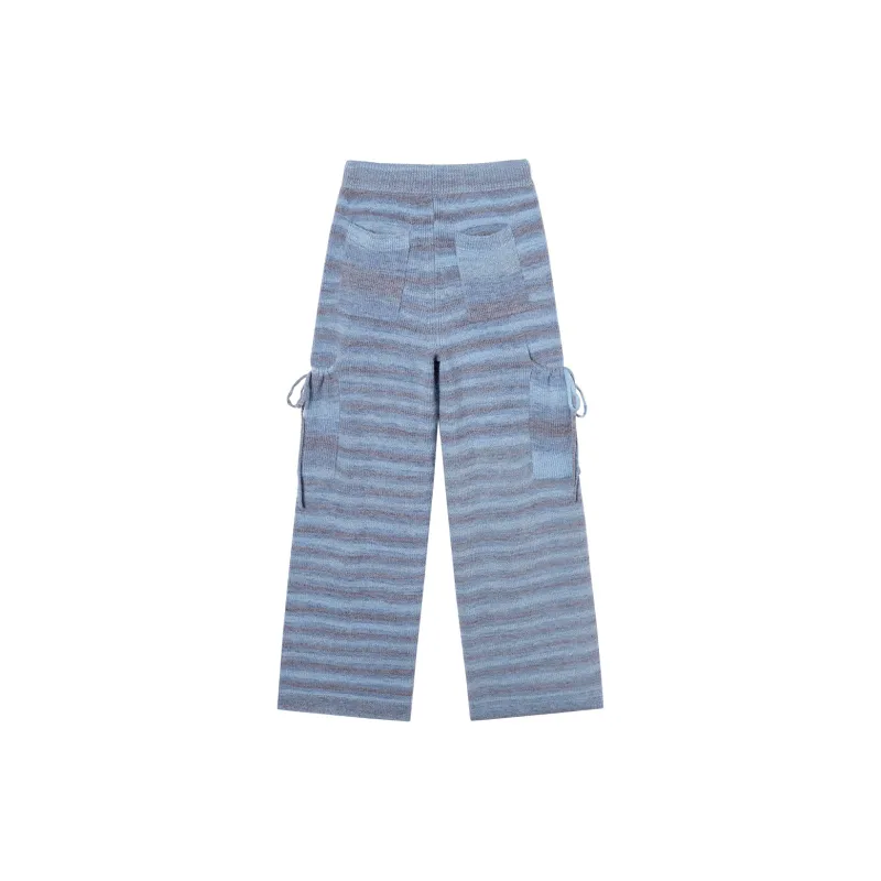 Mmlg Casual Pants Unisex Haze Blue-1