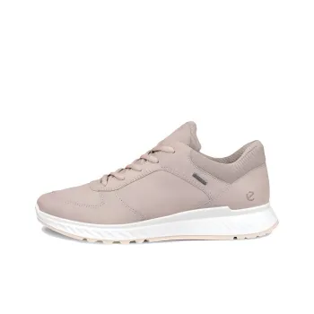 Ecco Exostride Wear-Resistant Low-Top Casual Shoes Women's Pink