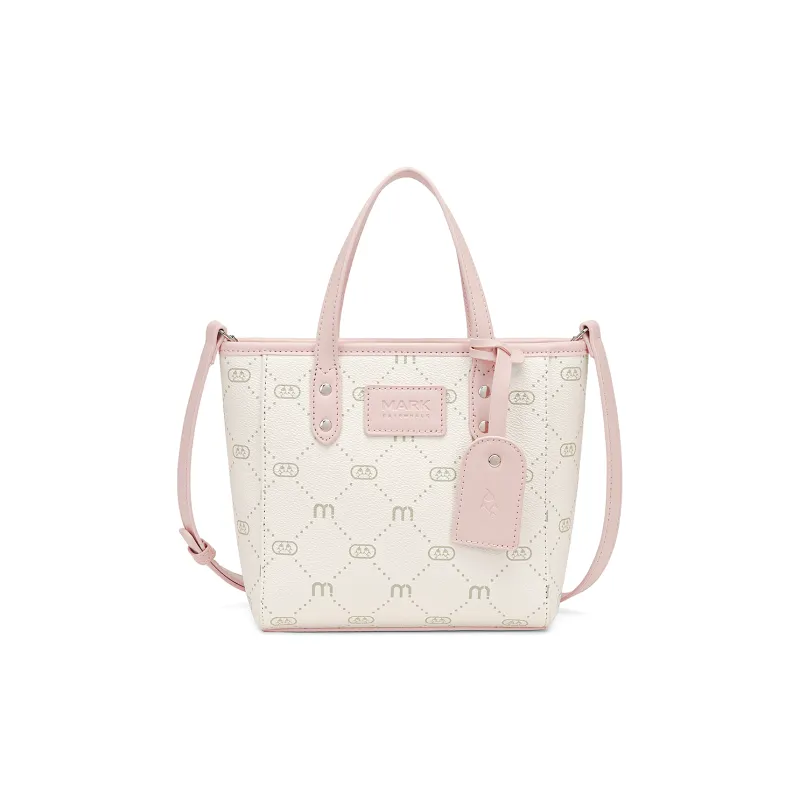 FAIRWHALE Synthetic Leather Sweet Girl Style Preppy Style Crossbody Bag Women's Cherry Blossom Pink-1