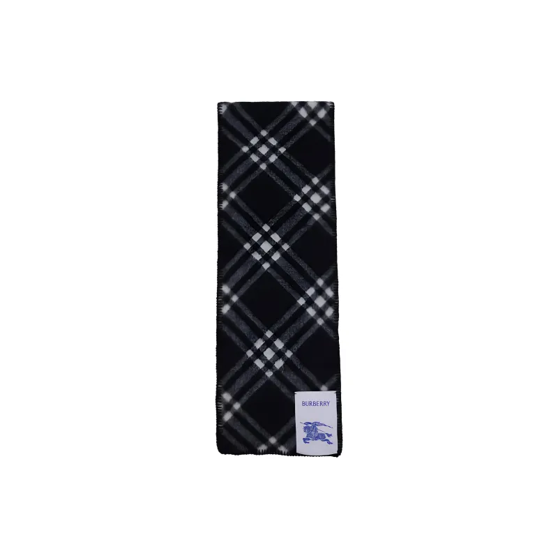 Burberry Knit Scarves Unisex Black-0
