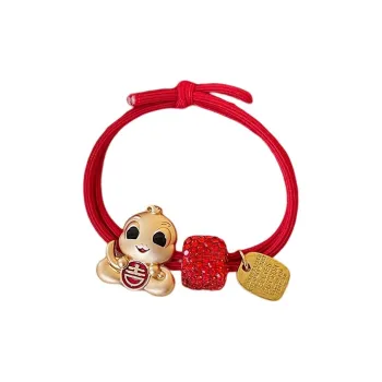 Danqin Elastic String Hair Tie Women's