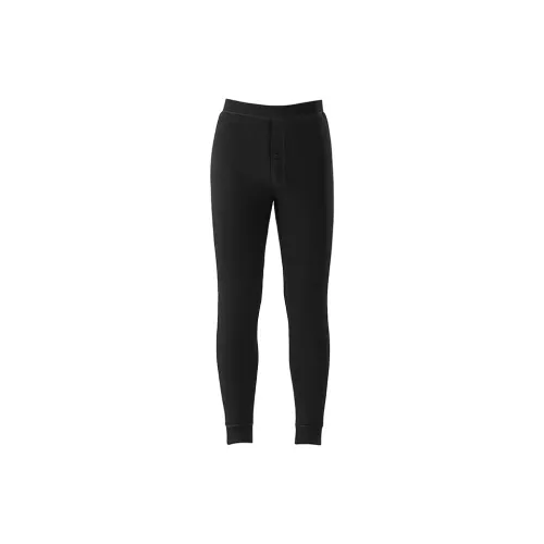 H YXIANG Thermal Pants Men's Dark Gray