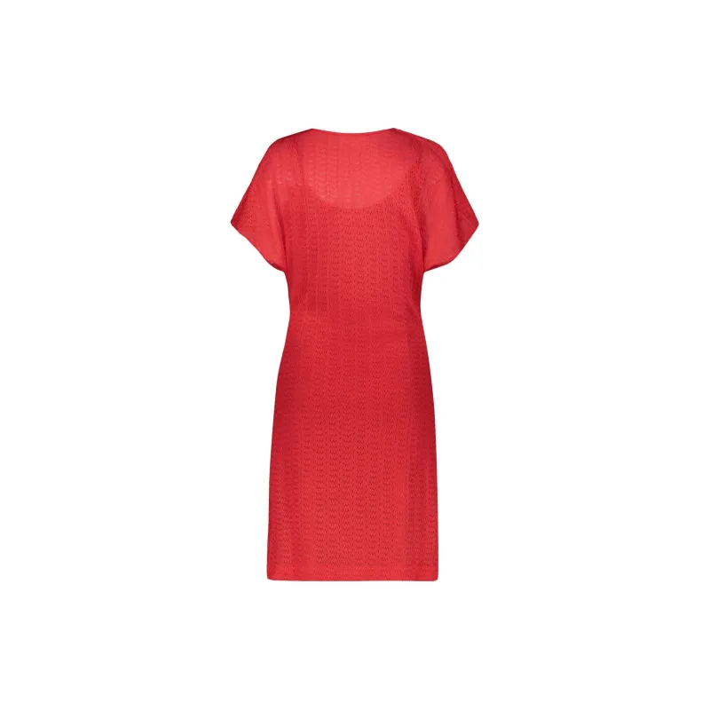 M Missoni Short-Sleeved Dresses Women's Red-1