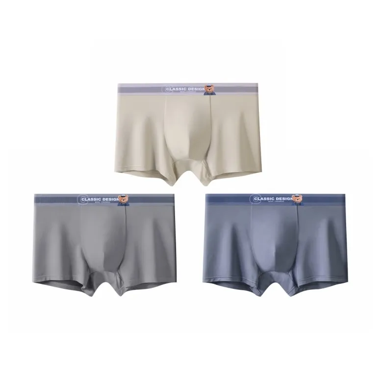 Qiao Ni Tong Underpants Men's 3 Pack-2