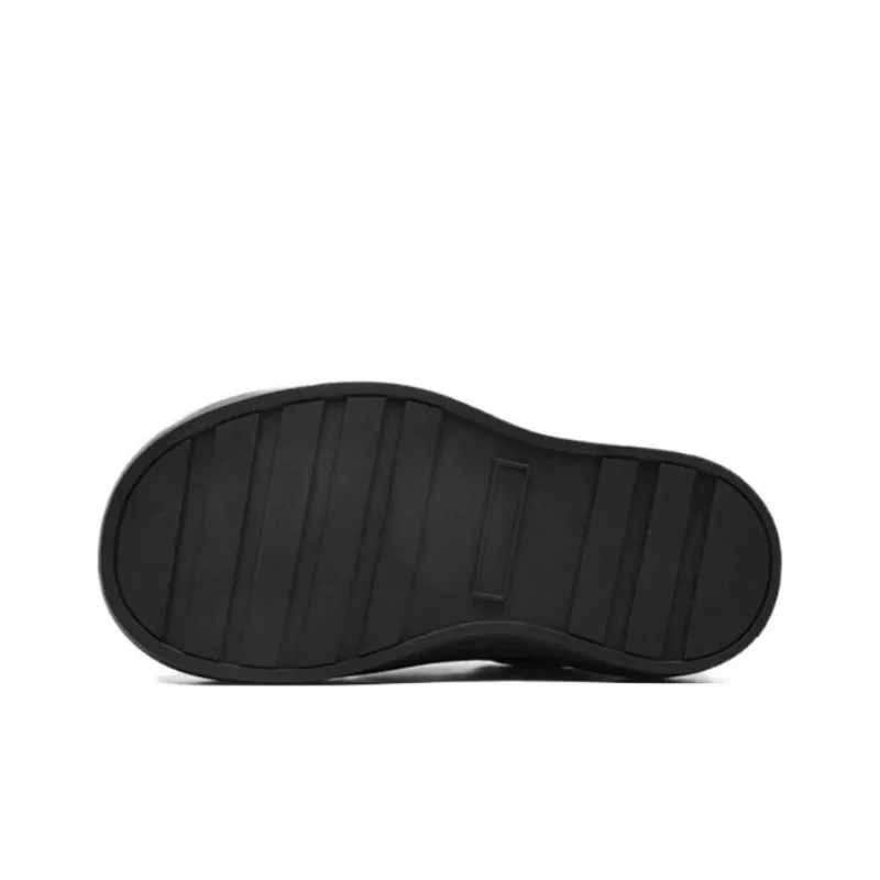 Year By Year Low Top Skateboard Shoes Unisex Black-4