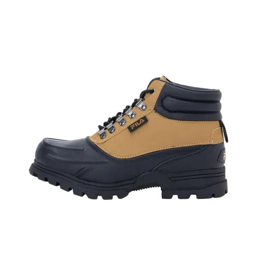 FILA Weathertec Ankle Boots Unisex Brown Black