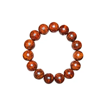 SHUZHUO Indian Small leaved Red Sandalwood Bracelets Unisex