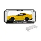 Full Transparent Display Case with Divider (Hobby Model Not Included)