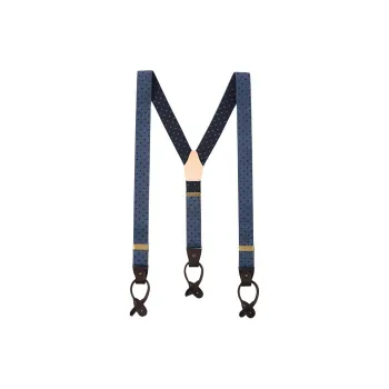 BY CREATIONS Polyester Suspenders Men's Multicolor Width 3.5CM