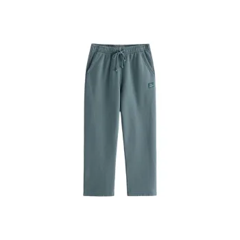 Abercrombie＆Fitch Knitted Sports Pants Men's Cyan