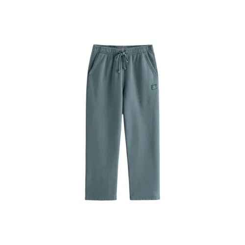 Abercrombie＆Fitch Knitted Sports Pants Men's Cyan