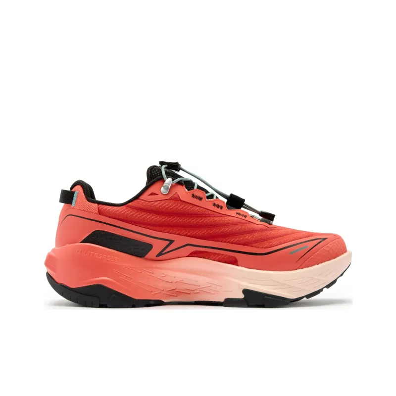 QIAODAN Light Cavalry Running Shoes Men Low Top Energy Orange/Black-1