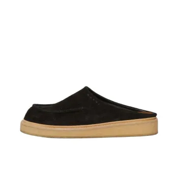MARNI Round Toe Slip On Slippers