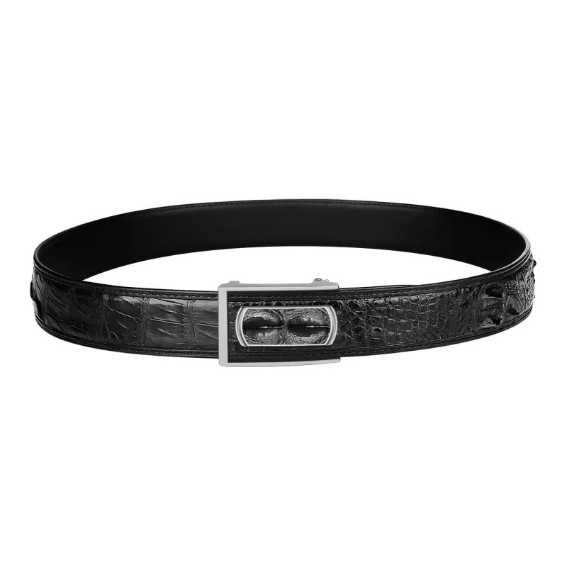 CATELLES Crocodile Leather Leather Belts Men's 3.5cm 3.8cm-18