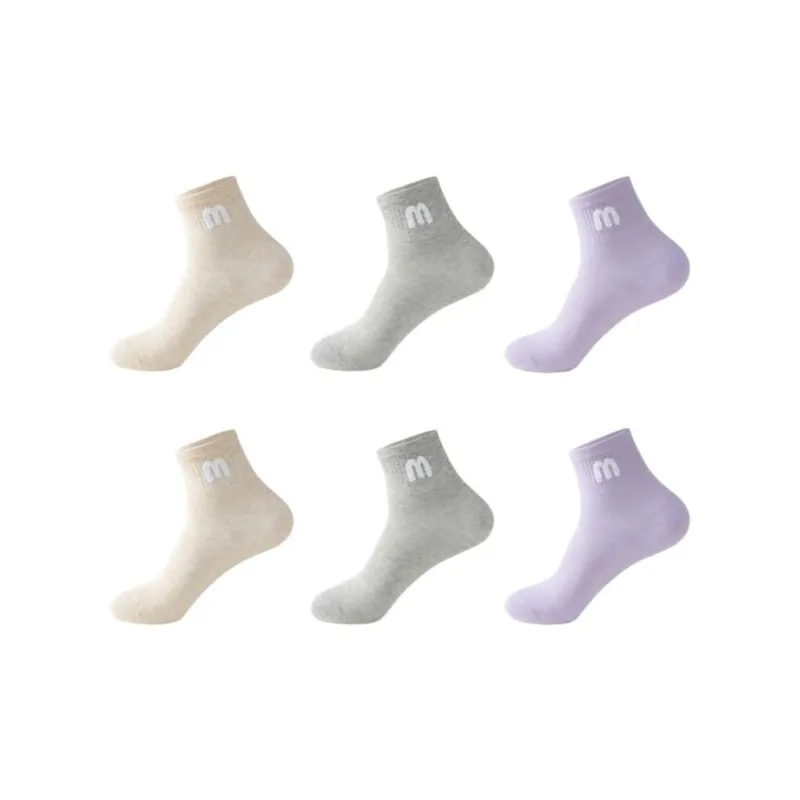 Lanza Mid Calf Socks Women's 6 Pack-13