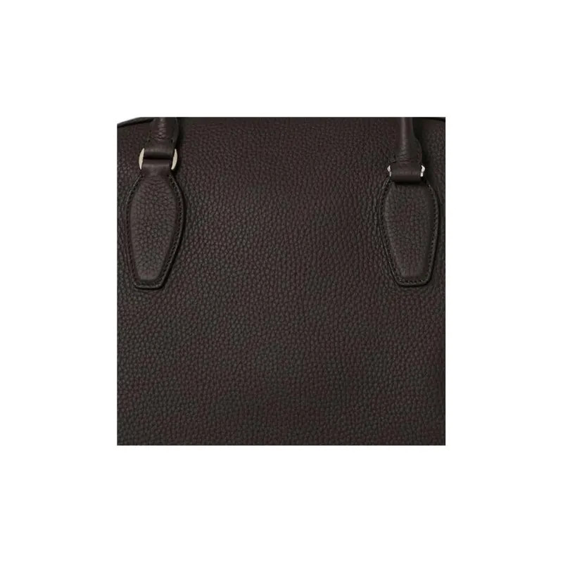THE ROW Deerskin Bowling Bag, Handbag Women's Dark Brown-3