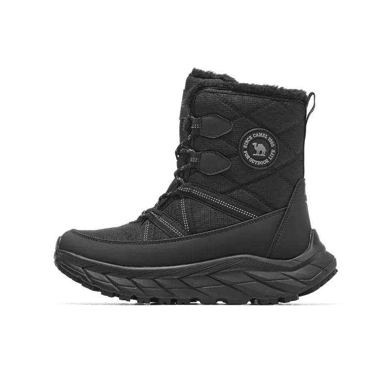 CAMEL Warm Wear-Resistant Height Increasing Coverage Balance Crew Snow Boots Women's-7