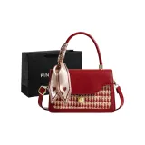 Houndstooth Ribbon Style+Shopping Bag