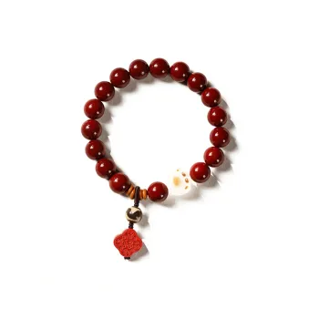 Kowloonko Cinnabar Bracelets Unisex