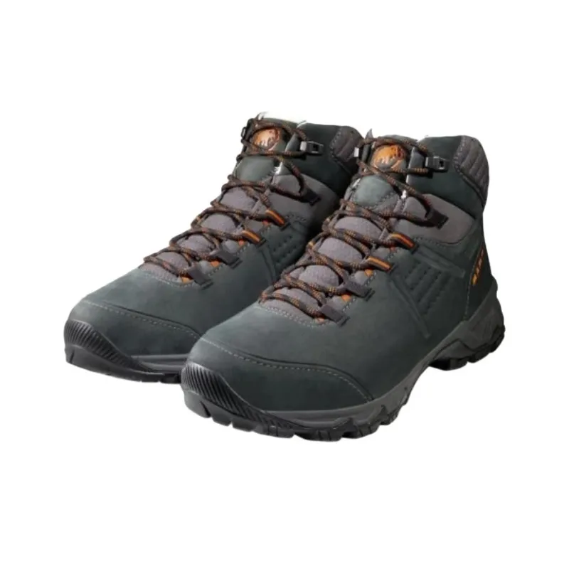MAMMUT Mercury 4 Cushioning, Slip Resistant, And Abrasion Resistant High Top Mountaineering & Hiking Shoes Men's Gray-5