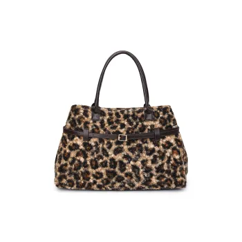 Yalu Woolen Totes Handbags Regular Women's Brown/Black/Green