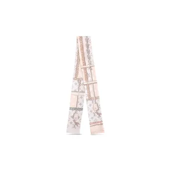 LOUIS VUITTON Silk Hair Bands Women's Light Pink