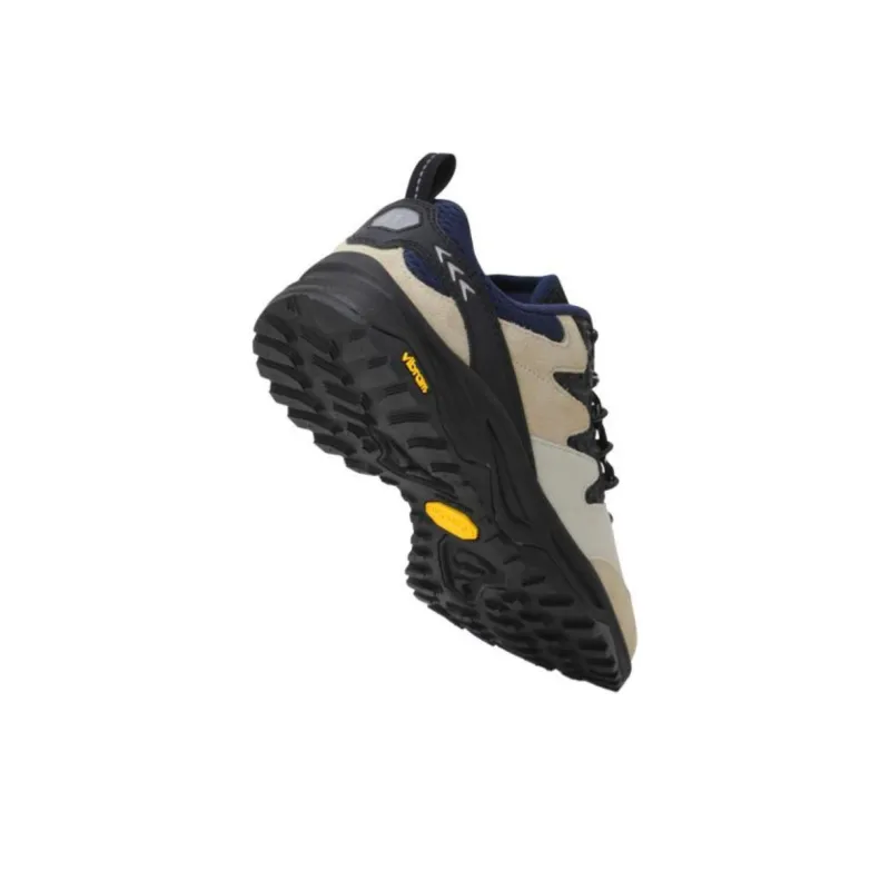 KOLON SPORT Anti Slip Wear Resistant Low Top Hiking Shoes Unisex Black Beige-4