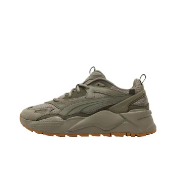 PUMA Wear resistant And Lightweight Low Top Casual Shoes Unisex Green