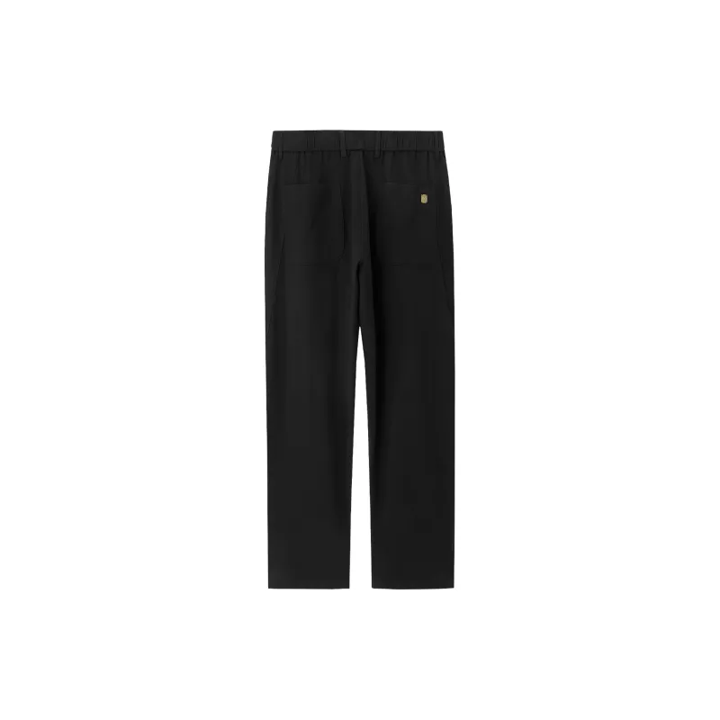 HLA Casual Pants Men Black 94-1