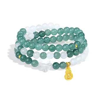 PUTUOSHANWENCHUANG Chalcedony Jade Bracelets Women's