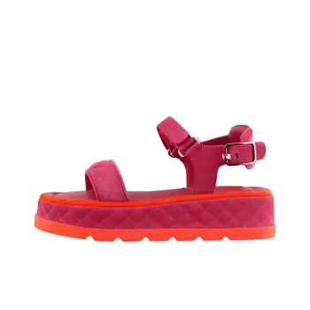 CHANEL Strap Sandals Women's Pink