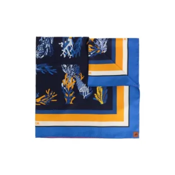MCM Printed Satin Scarf