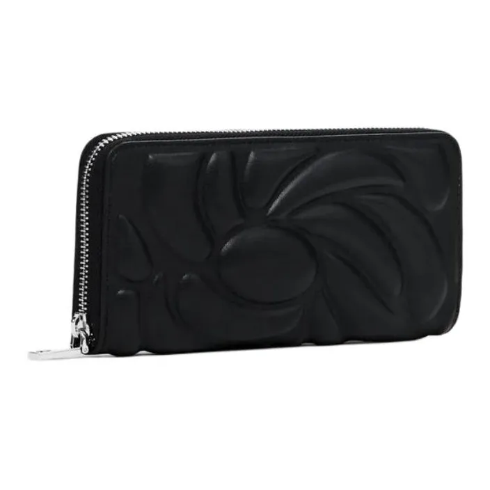 Desigual Polyurethane Wallet Women's Black-1