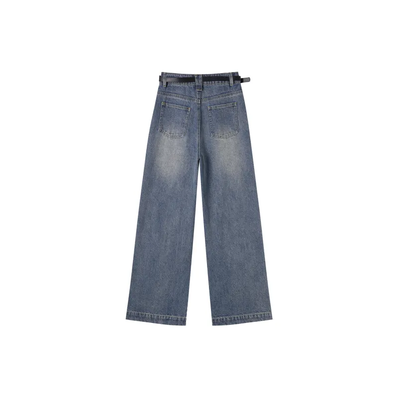 DIALOGUE Jeans Women's Vintage Denim Blue-1