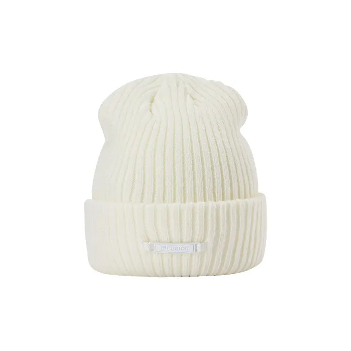 FILA FUSION Acrylic Beanies Unisex Marshmallow White-2