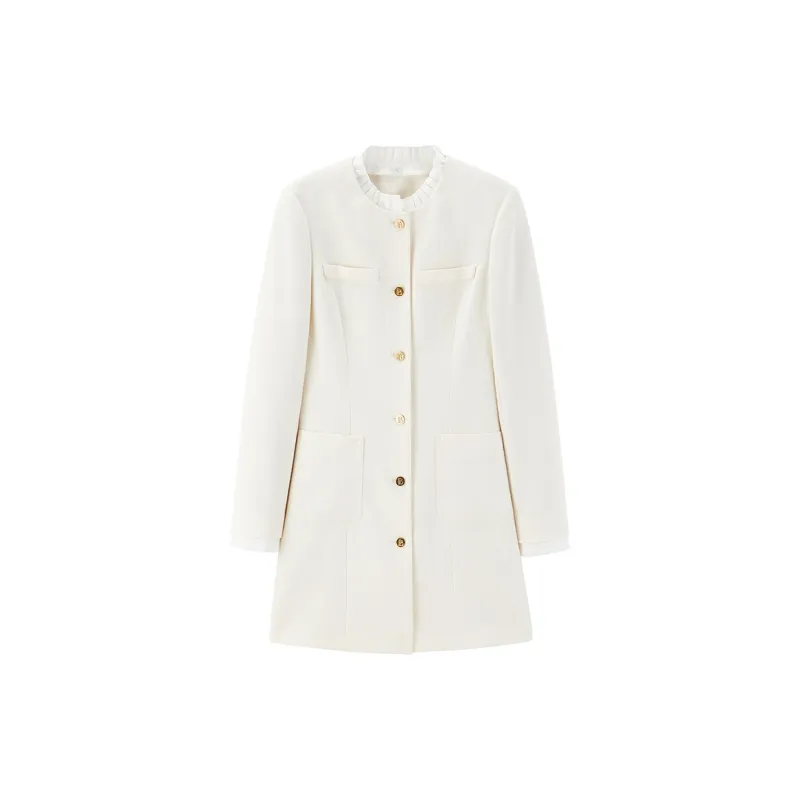 PEACEBIRD Long Sleeved Dresses Women's-4