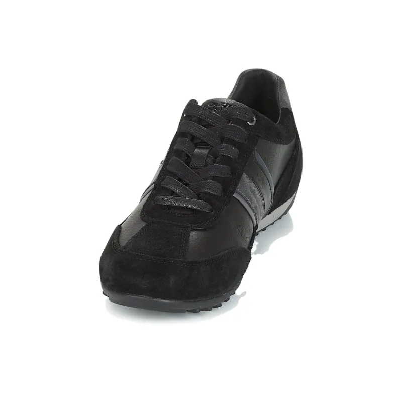 GEOX Abrasion Resistant Low Top Casual Shoes Men's Black-3