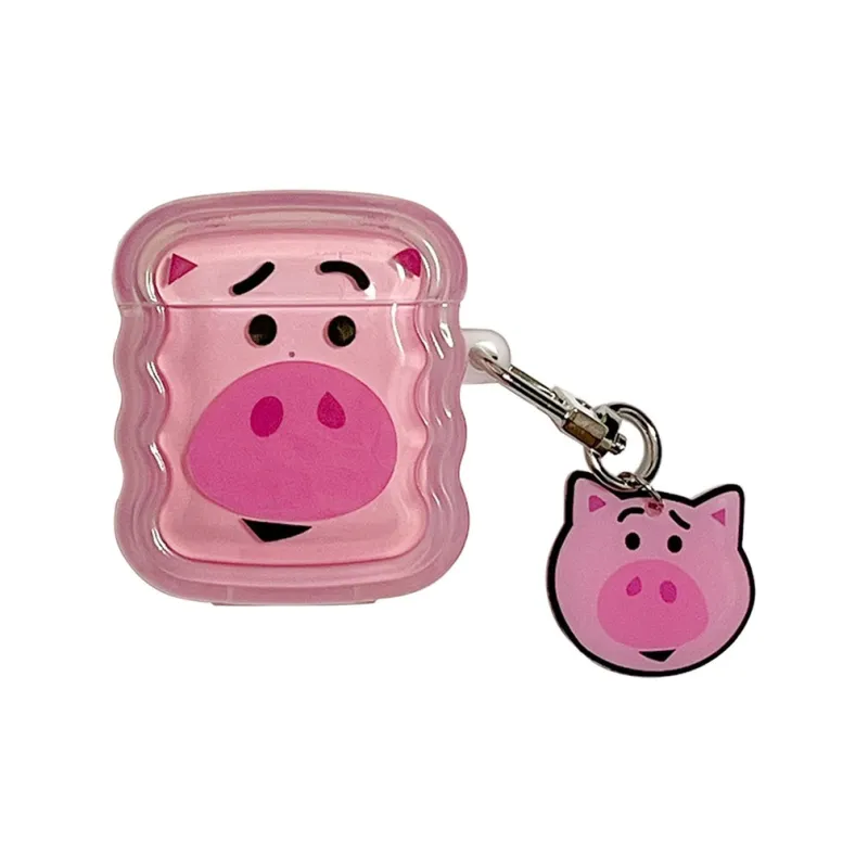 Baohuguang Compatible With AirPods 1/2/3 TPU Individual Wave Fun Cartoon Cute Fully Enclosed Headphone Cases-8