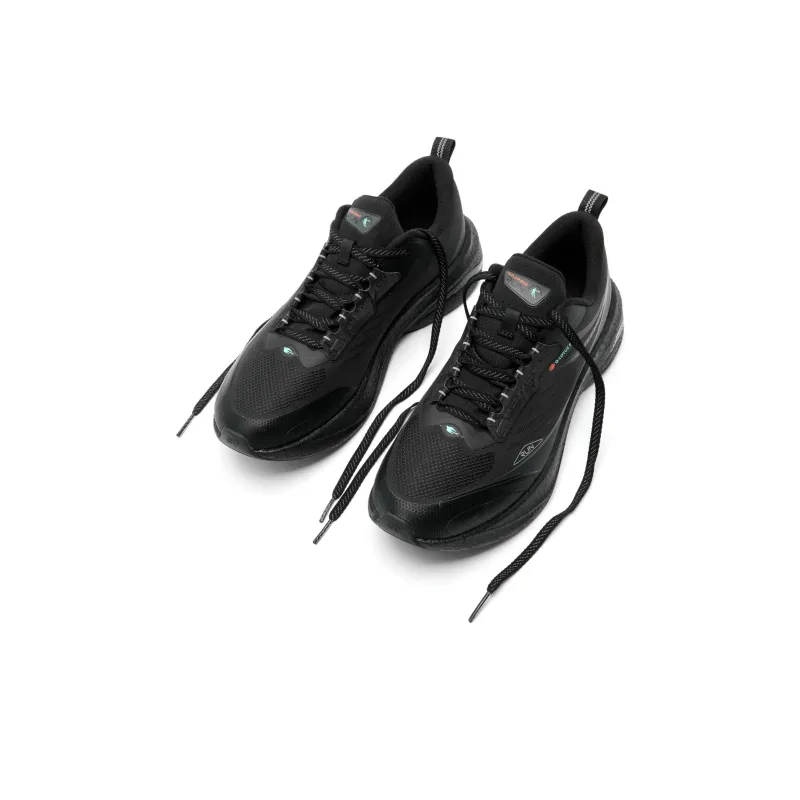 QIAODAN Rain Swallow 4.0 Running Shoes Men Low Top Black-4