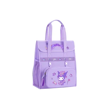 Hello Kitty Sanrio Series Polyester Handbag Shoulder Bag Tutoring Bag Kids' Purple