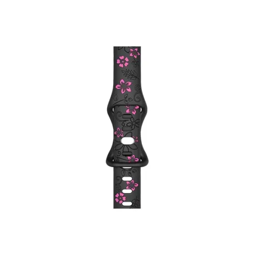 Mr. Strap Compatibility Little Genius Phone Watch Band Z10/z6/z9/z8a Thorn Flower Kids Silicone Wristband