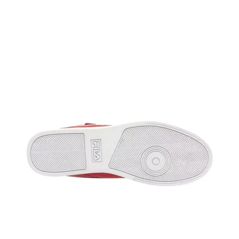FILA Vulc 13 Anti-Slip Wear-Resistant Mid-Top Tennis Shoes Men's Red-3