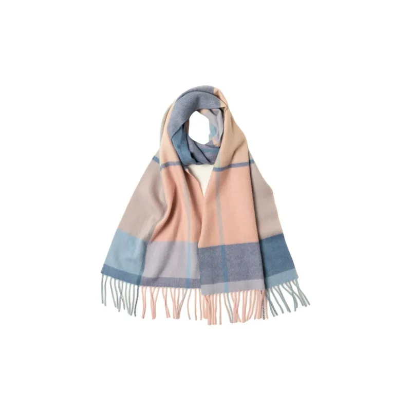 Red Bean 100% Cashmere Knit Scarves Women's-4